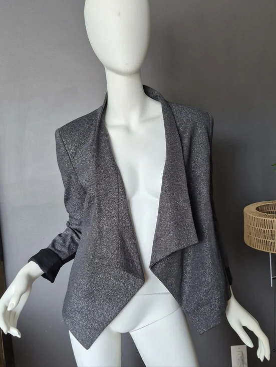BCBGMAXAZRIA Women's Open Front Blazer - Picture 1 of 4